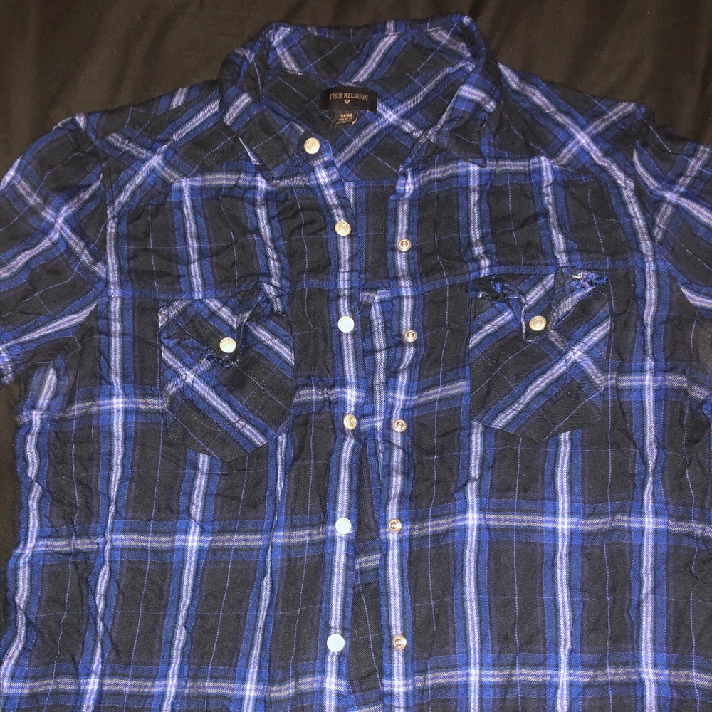 True Religion Flannel Shirt